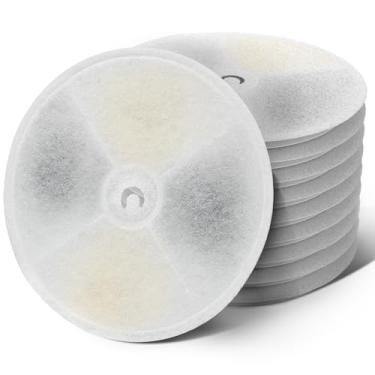 Imagem de Upgraded Filter Units 3.0 for Cat Water Fountain, Replacement Filter Activated Carbon and Fiber Cotton for Clean Water (10 Packs)
