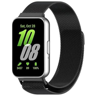 Imagem de Blance, Pulseira Milanese Magnética Preta Para Galaxy Fit 3 - Blance