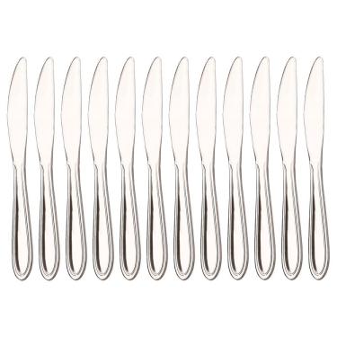 Imagem de Kit 12 Facas de Mesa Hercules Monterrey Aço Inox 1340-003