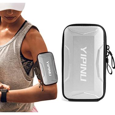 Imagem de Dxyufazhe Braçadeira multifuncional para esportes ao ar livre, impermeável, corrida, esportes, fitness, bolsa de braço, compatível com iPhone 11 Pro Max 11 XS XR 8, Galaxy S20 S10 S9 Plus para homens