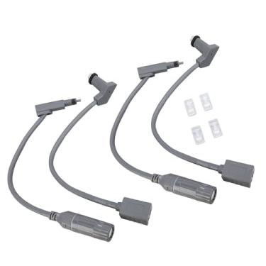 Imagem de Adaptador Spx para Rj45, Cabo à Prova D'água, Conectores Fêmea Rj45, Acessórios Starlink, par para Prato e Roteador