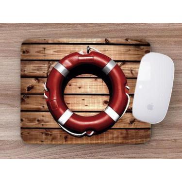 Imagem de Mouse Pad Emborrachado Personalizado Náutico Oceania Praia Mar - Deluz