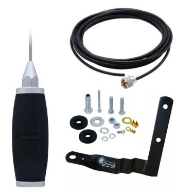 Imagem de Antena Móvel PX Marinox 2,70 metros B2003P Cabo 5,5 metros Suporte VW 