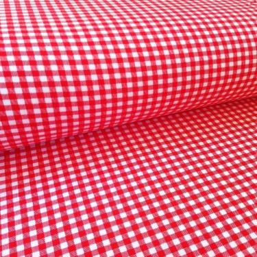 Imagem de 1 Metro Tecido Tricoline Xadrez 1.50 Largura Vermelho