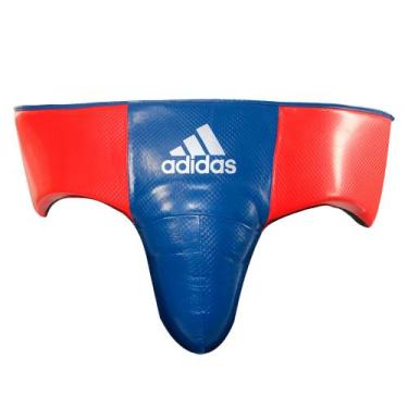 Imagem de Cinturão Protetor Genital adidas Hybrid Pro Adibp111M, Vermelho, Azul,
