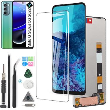 Imagem de Tela de substituição para Motorola Moto G Stylus 5G 2022 para Motorola G Stylus 5G 2022 XT2215 XT2215-1 XT2215DL Tela LCD sensível ao toque digitalizador com kit