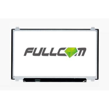 Imagem de FULLCOM Nova tela de substituição LCD HD+ 1600 x 900 (sem toque) 17,3 polegadas (com suportes) 30 pinos brilhante para notebook HP 17T-AB000 17T-AB200 para laptop/tela/aplicação LCD