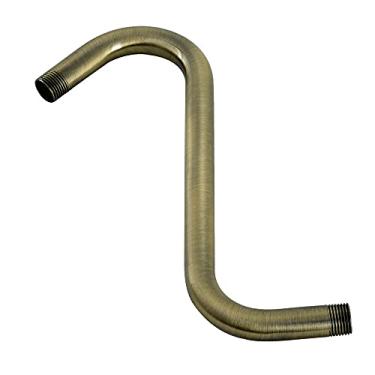 Imagem de Braço de chuveiro Kingston Brass K159A3 Trimscape 25,4 cm em forma de S, latão antigo