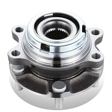 Imagem de DNA MOTORING OEM-WHA-0109 Conjunto do cubo do rolamento da roda dianteira compatível com 13 Infiniti JX35 / 14-20 QX60 / 07-19 Altima 2007-2019/09-21 Maxima / 15-19 Murano