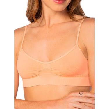 Imagem de Sutiã top Lupo Loba 41100-001 Básico Sem Costura Poliamida T. PP/GG, M