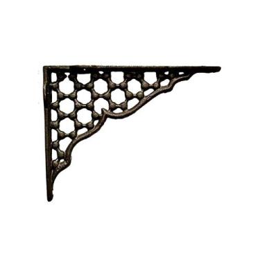 Imagem de Cantoneira Mão Francesa Hera Em Ferro Fundido N06 15X11,5Cm - Fundição