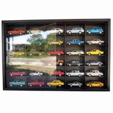 Imagem de Expositor 30 Nichos - Escala 1:43 carrinhos Preto - cod 43003 - MAG AR