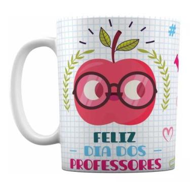 Imagem de Caneca Branca Personalizada Dia dos Professores - GMH
