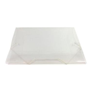 Imagem de Pasta Plástica com Aba e Elástico Mini Fina ACP - Cristal