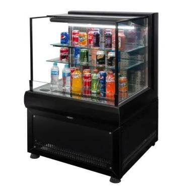 Imagem de CA1.0 - Balcão Auto Serviço Refrigerado Cortina de Ar 1,0m Preto - 127