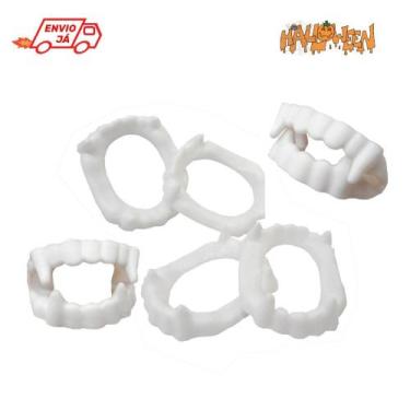 Imagem de Dentadura De Vampiro Drácula Halloween - 20 Unidades - Ya Plast