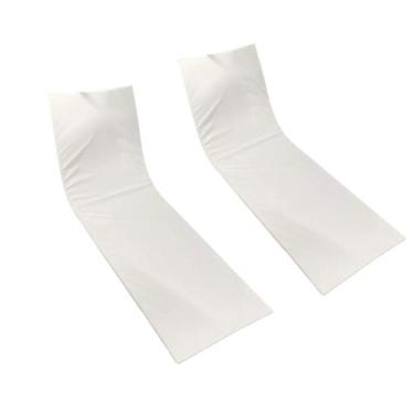 Imagem de Colchão Almofada Espreguiçadeira Piscina Branca Impermeável 2un - Drea