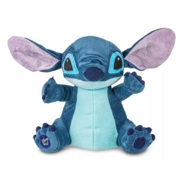 Imagem de Boneco De Pelúcia Stitch Lilo E Stitch Com Som 30cm Disney Multikids