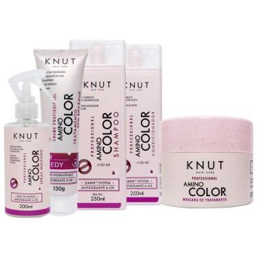 Imagem de Kit KNUT AMINO COLOR: Shampoo 250ml + Condicionador 250ml + Máscara 30