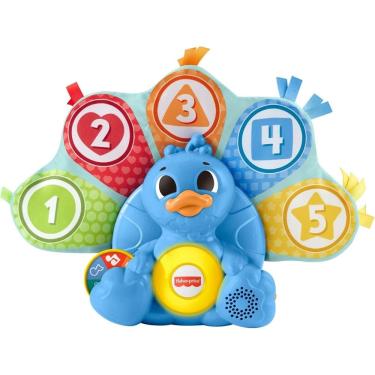 Imagem de Brinquedo Pavão Penas Coloridas Luz/Som Fisher-Price Mattel