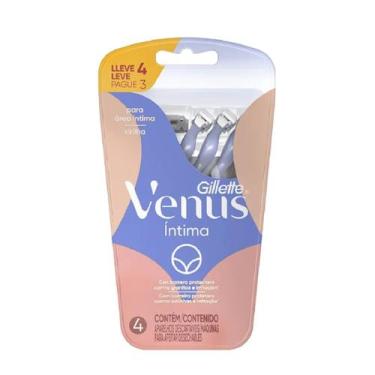 Imagem de Aparelho de Depilar Descartavel Gillette Venus Intima 4 Unidades