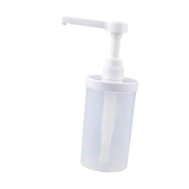 Imagem de IEUDNS Dosed Squeeze Bottle Dispenser de xarope espesso Dispenser de xarope de café Salada açúcares Press Bottle Molho Bomba Dispenser para uso em hotel, M