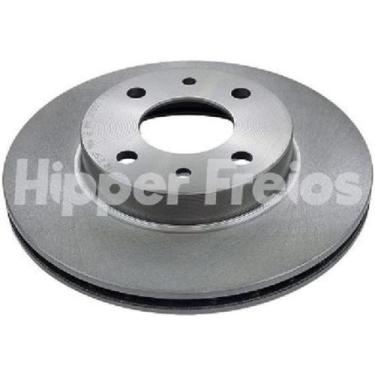 Imagem de Disco de freio Dianteiro Fiat Uno 1984 a 2015 HIPPER FREIOS