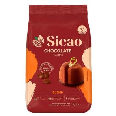 Imagem de Chocolate Nobre Blend Gotas 1.01kg - Sicao - BARRY CALLEBAUT