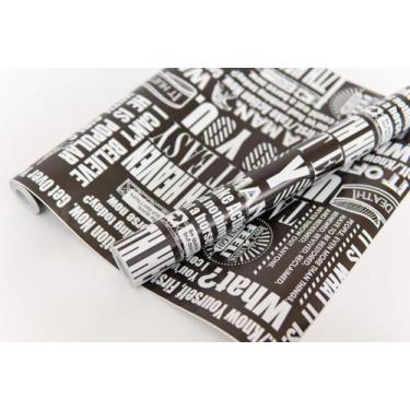 Imagem de Papel Adesivo Contact De Parede Palavras Frases 45 Cm X 5 Metros - Fil