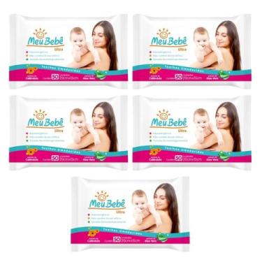 Imagem de KIT Toalha Umedecida Meu Bebe Ultra 250 Unidades - HYGIELINE