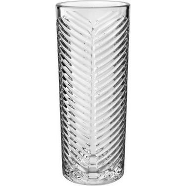 Imagem de VASO DECORATIVO PLANTA REDONDO HOME&CO VIDRO 24x10x10cm TRANSPARENTE