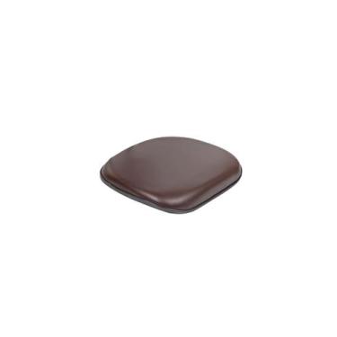 Imagem de Assento Cadeira secretaria marrom conserto cadeira de escritório tecid