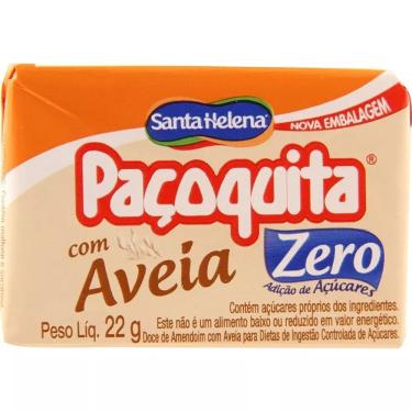 Imagem de Paçoquita Zero com Aveia Santa Helena 22g