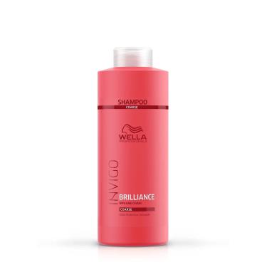 Imagem de Champô Wella Professionals Invigo Brilliance para cabelos grossos 1L