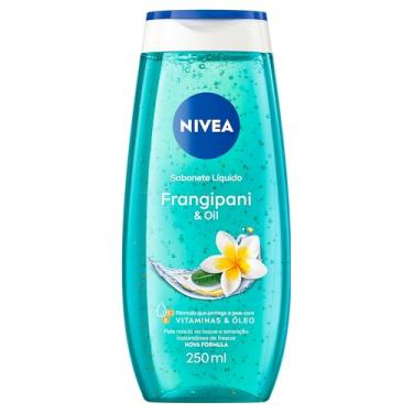 Imagem de NIVEA Sabonete Líquido Frangipani & Oil 250ml - Fragrância da flor frangipani com pérolas de óleo, sensação de pele macia e hidratada