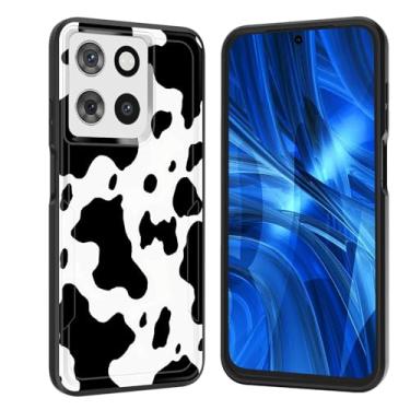 Imagem de JHYYTUJTYP Capa para Moto G Power 5G 2025, [Teste de queda de grau militar] Capa protetora resistente à prova de choque resistente para Motorola Moto G Power 5G 2025 de 6,8 polegadas, estampa de vaca