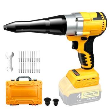 Imagem de Pistola de Rebite Sem Fio Funnywhale - Compatível com Bateria Dewalt 2