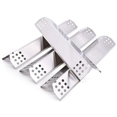 Imagem de Substituição Flame Tamers para Nexgrill 720-0830H 720-0783E, churrasqueiras Grillmaster 720-0697, placas térmicas para GrillMaster 720-0697, BHG 720-0783H, Nexgrill 720-0925, Members Mark 720-0830G