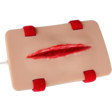 Imagem de Simula kit de feridas, embalagem de feridas e kit de treinamento, exercícios de sutura de controle de sangramento, kit de treinamento para parar o sangramento, para aulas de ferramentas de educação