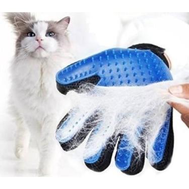Imagem de Luva Escova Nano Magnética Tira Pelos Dos Pets Cães E Gatos - Nibus