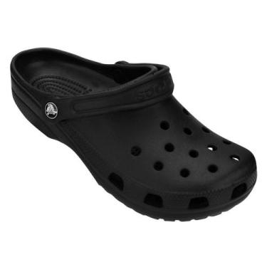 Imagem de Sandália Crocs Classic Unissex X10001-001, Preto, 40
