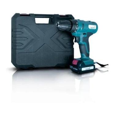 Imagem de Furadeira Parafusadeira 12v C/ Maleta E Acessórios - importway