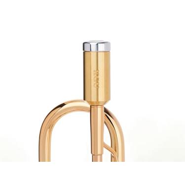 Imagem de Reforço de Mutícula TRUMPET KGUBrass feito sob medida com reforço de trompete pesado KGU Cor de latão cru