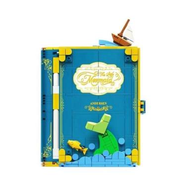 Imagem de Sereia Tesouro Manual Bloco De Construção Livro Brinquedo Presente Par