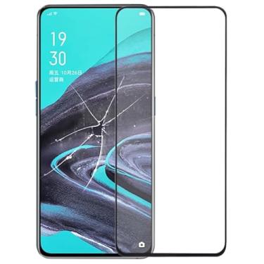 Imagem de Peças de substituição de telefone celular Para a lente de vidro externo da tela frontal OPPO RENO2 com OCA opticamente claro adesivo Acessórios telefônicos