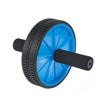 Imagem de Roda Para Exercício Abdominal Lombar Exercise Wheel Azul - Liveup