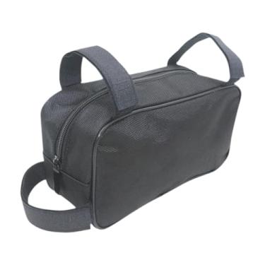 Imagem de Deevoka Bolsa para quadro de bicicleta com zíper, bolsa à prova d'água para ciclismo, para banheira de bicicleta, carteira, lanterna, ferramentas para