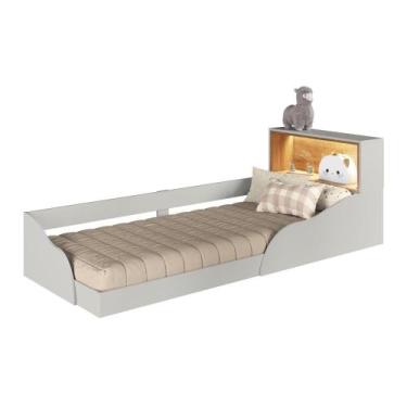 Imagem de Cama Montessoriana com LED 80 Lille Arenas - Art in Móveis