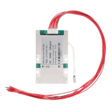 Imagem de Bisida Placa De Proteção Pcb Para Sistema Gerenciamento Bateria Lifepo4 8S Bms 25,6 V 100 A Com Fio Equilíbrio E Ntc, Dez Proteções Funcionais, Porta Comum, Pacote (8S A)