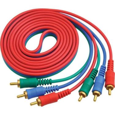 Imagem de Cabo Vídeo Storm Cbvc0003 3 Rca X 3 Rca Macho 5M